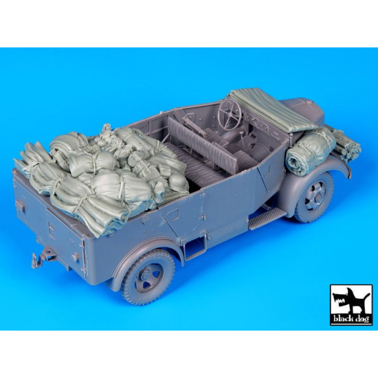 Black Dog T35105 1/35 Kfz. 70 MB 1500A accessories set for Mini Art