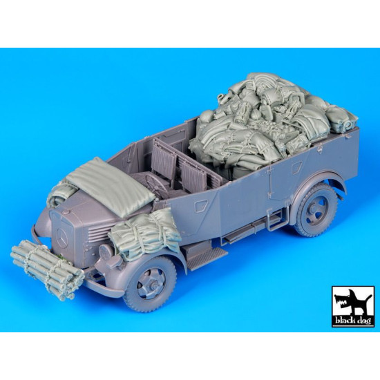 Black Dog T35105 1/35 Kfz. 70 MB 1500A accessories set for Mini Art