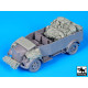 Black Dog T35105 1/35 Kfz. 70 MB 1500A accessories set for Mini Art