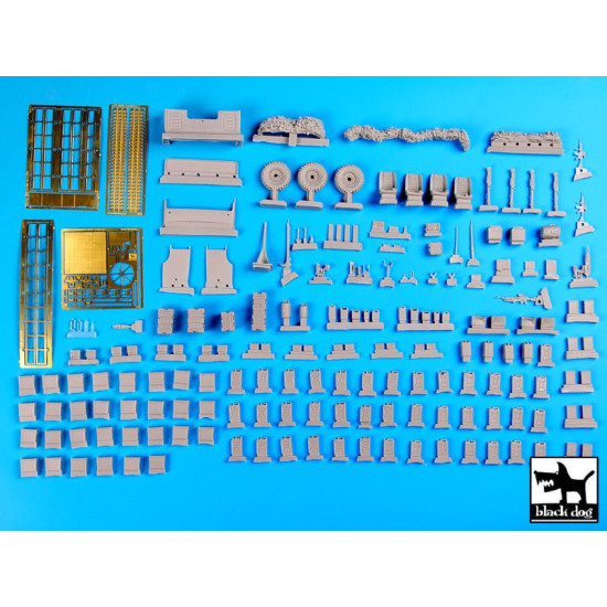 Black Dog T35106 1/35 M 1083 War Pig accessories set for Trumpeter