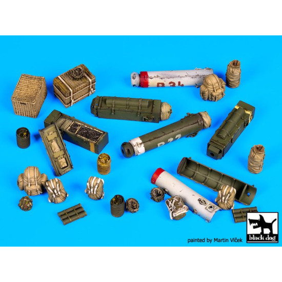 Black Dog T35107 1/35 British paratrooper equipment accessories set