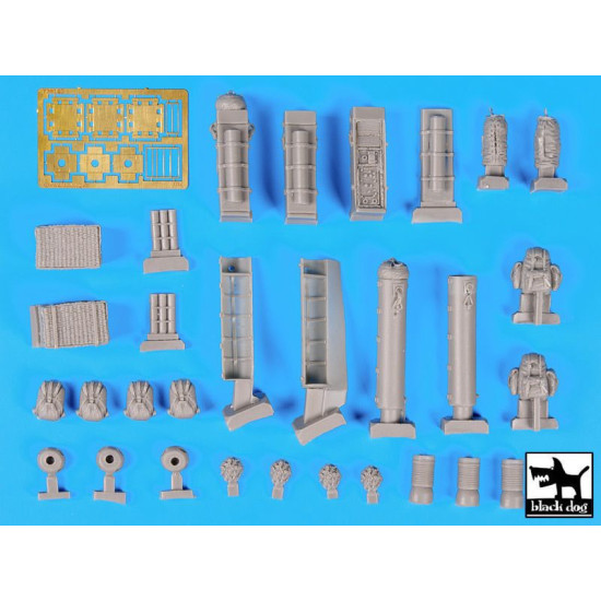 Black Dog T35107 1/35 British paratrooper equipment accessories set