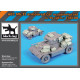 Black Dog T35108 1/35 AEC Mk II armoured car accessories set for Mini Art