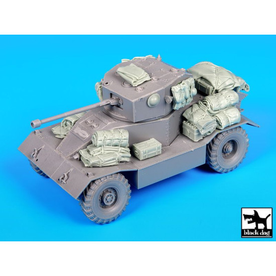 Black Dog T35108 1/35 AEC Mk II armoured car accessories set for Mini Art