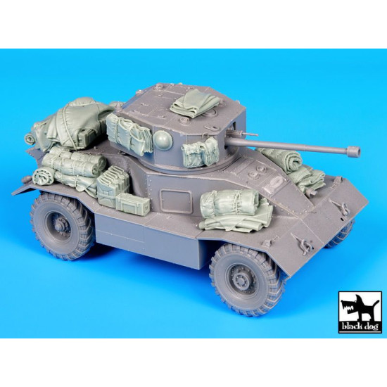 Black Dog T35108 1/35 AEC Mk II armoured car accessories set for Mini Art