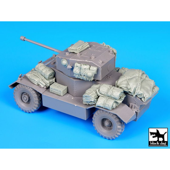 Black Dog T35108 1/35 AEC Mk II armoured car accessories set for Mini Art