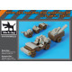 Black Dog T35111 1/35 British para Jeep after drop accessories set for Bronco