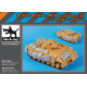 Black Dog T35112 1/35 British Warrior MCV accessories set for Academy