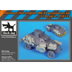 Black Dog T35113 1/35 Marmon -Herrington Mk II accessories set for IBG Models