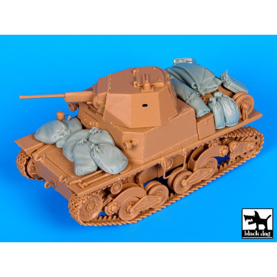 Black Dog T35114 1/35 Carro Armato L6 accessories set for Italeri