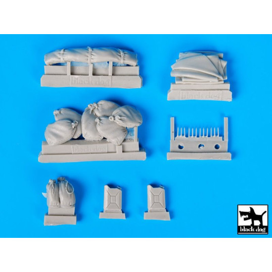 Black Dog T35114 1/35 Carro Armato L6 accessories set for Italeri