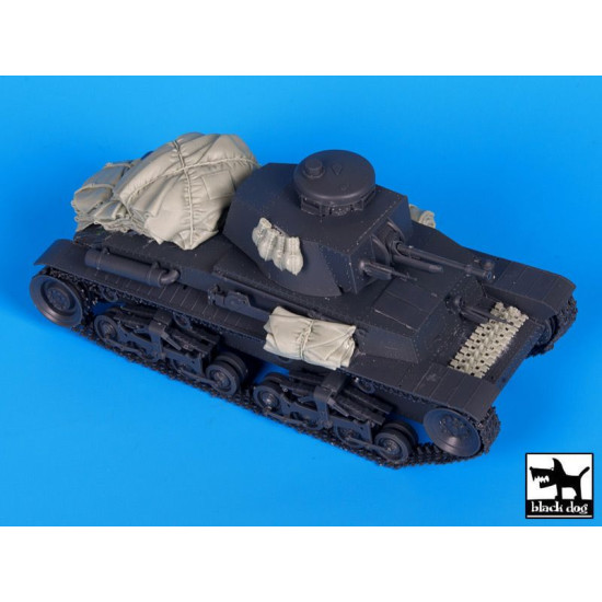 Black Dog T35115 1/35 Pz Kpfw 35 /t / accessories set for Academy