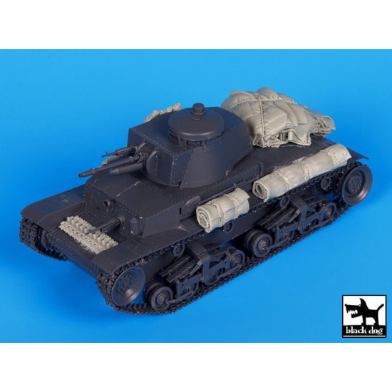 Black Dog T35115 1/35 Pz Kpfw 35 /t / accessories set for Academy