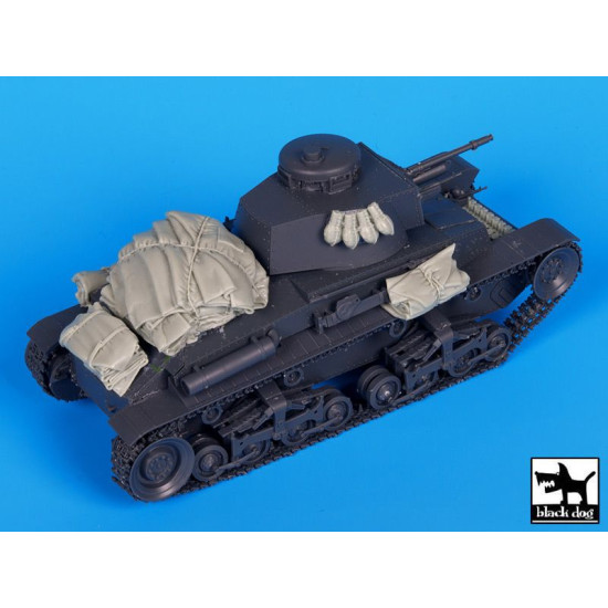 Black Dog T35115 1/35 Pz Kpfw 35 /t / accessories set for Academy