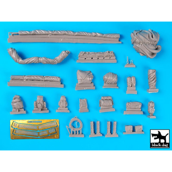 Black Dog T35116 1/35 British 155mm AS 90 accessories set for Trumpeter