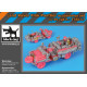 Black Dog T35117 1/35 Land Rover Pink Panther accessories set for Italeri