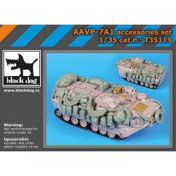 Black Dog T35119 1/35 AAVP-7A1 accessories set for Hobby Boss