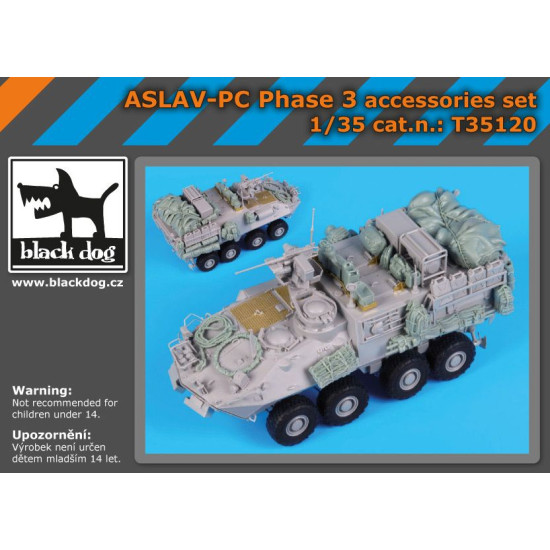 Black Dog T35120 1/35 ASLAV -PC Phase 3 for Trumpeter