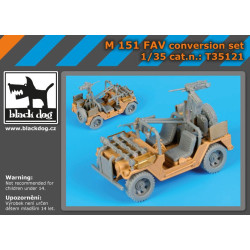 Black Dog T35121 1/35 M-151 FAV conversion set for Tamiya