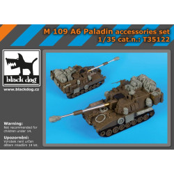 Black Dog T35122 1/35 M-109 A6 Paladin accessories set for AFV