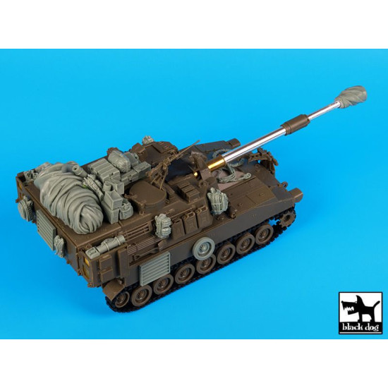 Black Dog T35122 1/35 M-109 A6 Paladin accessories set for AFV