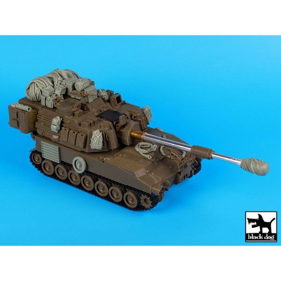 Black Dog T35122 1/35 M-109 A6 Paladin accessories set for AFV