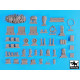 Black Dog T35122 1/35 M-109 A6 Paladin accessories set for AFV