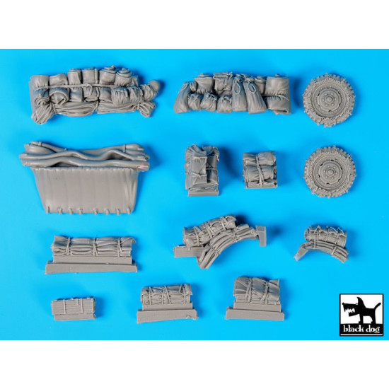 Black Dog T35123 1/35 M 4 mortar big accessories set for Dragon