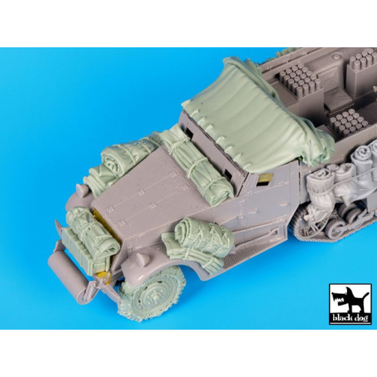 Black Dog T35124 1/35 M 4 mortar carrier accessories set N for Dragon