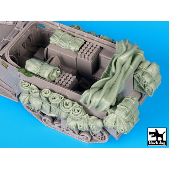 Black Dog T35125 1/35 M 4 mortar carrier accessories set N for Dragon