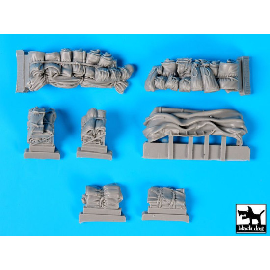 Black Dog T35125 1/35 M 4 mortar carrier accessories set N for Dragon