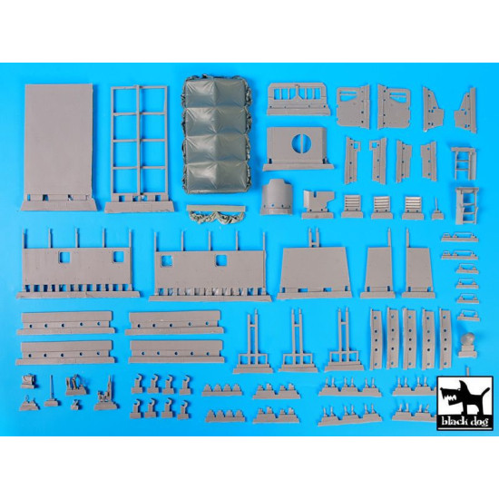 Black Dog T35126 1/35 US Mk.23 MTVR conversion set for Trumpeter