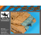 Black Dog T35128 1/35 Merkava IV basket accessories set for Hobby Boss