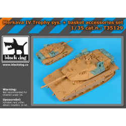 Black Dog T35129 1/35 Merkava IV Trophy syst for Hobby Boss