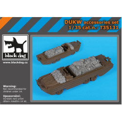 Black Dog T35131 1/35 DUKW accessories set for Italeri