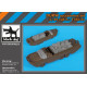 Black Dog T35131 1/35 DUKW accessories set for Italeri