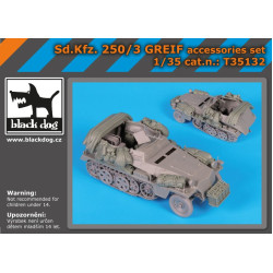 Black Dog T35132 1/35 Sd.Kfz 250/3 Greif for Dragon