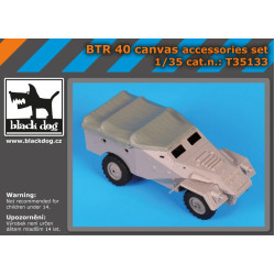 Black Dog T35133 1/35 BTR 40 accessories set for Trumpeter