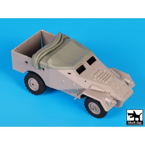 Black Dog T35134 1/35 BTR 40 rolled canvas for Trumpeter