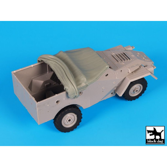 Black Dog T35134 1/35 BTR 40 rolled canvas for Trumpeter