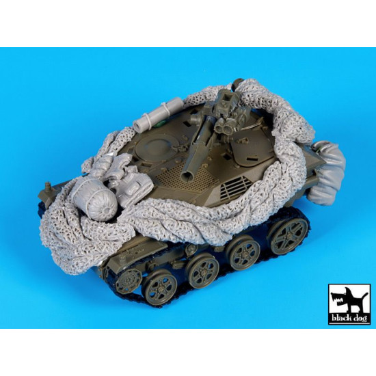 Black Dog T35135 1/35 Wiesel 1 Tow accessories set for AfV