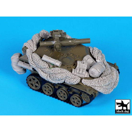 Black Dog T35135 1/35 Wiesel 1 Tow accessories set for AfV