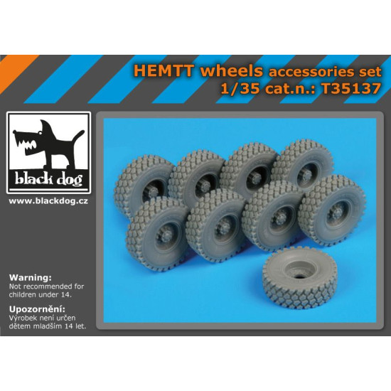 Black Dog T35137 1/35 Hemtt wheels