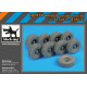 Black Dog T35137 1/35 Hemtt wheels