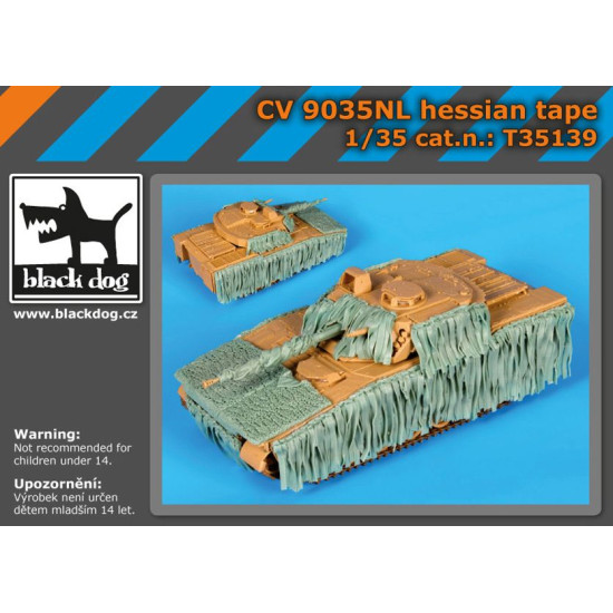 Black Dog T35139 1/35 CV9035NL hessian tape for Hobby Boss