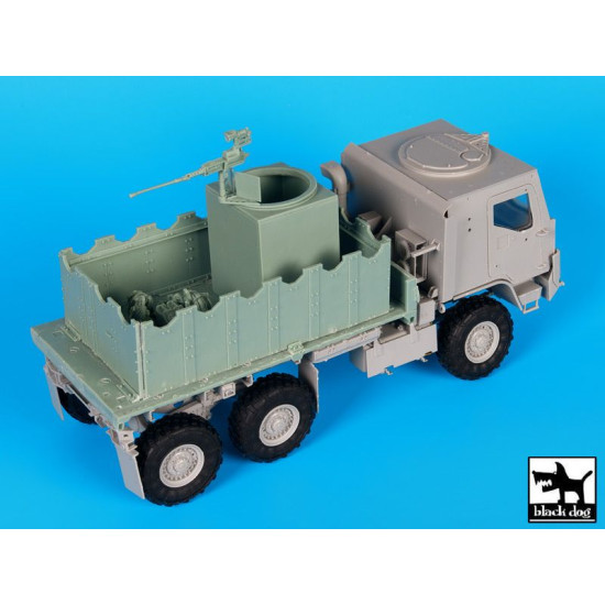 Black Dog T35140 1/35 M1083 GUN TRUCK conversion set for Trumpeter