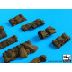 Black Dog T35143 1/35 Tentage+bedrols N