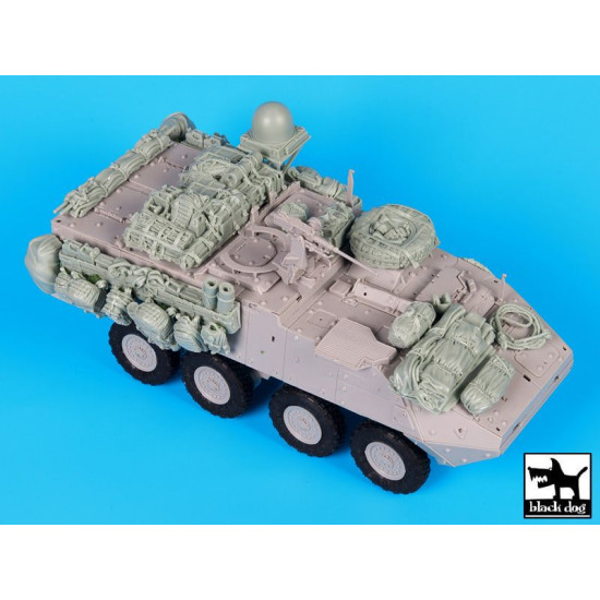 Black Dog T35145 1/35 US Stryker WINT-T A plus equipment set for Trumpeter