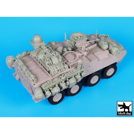 Black Dog T35145 1/35 US Stryker WINT-T A plus equipment set for Trumpeter