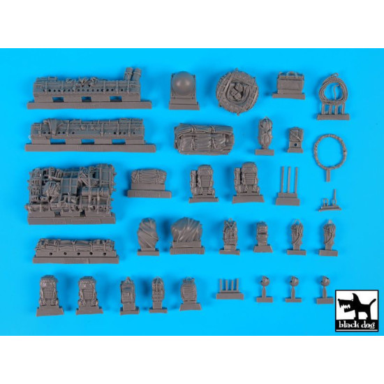 Black Dog T35145 1/35 US Stryker WINT-T A plus equipment set for Trumpeter